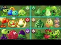 6 NEW - OLD Team Plants &amp; Mint Battlez - Who Will Win? - PVZ 2 Team Plant vs Team Plant