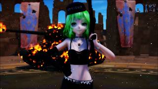 MMD Gumi Machine gun