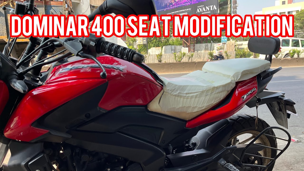 Bajaj dominar 400 seat Modification 