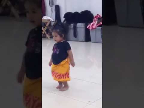 Little Girl Dancing -Samba dancing