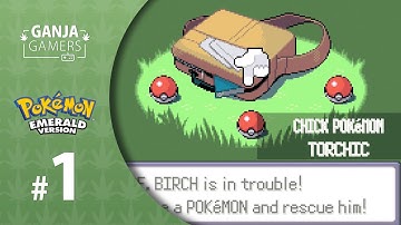 Pokemon Emerald Help Guide - Episode 1 - Getting Your Starter