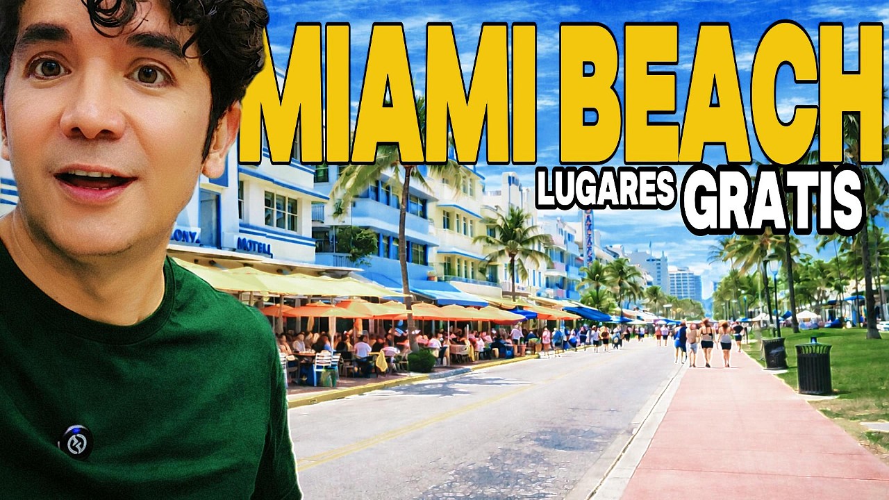 MIAMI BEACH 2026:  Aqui te muestro los mejores lugares y gratis en Miami Beach 🏖️🤫