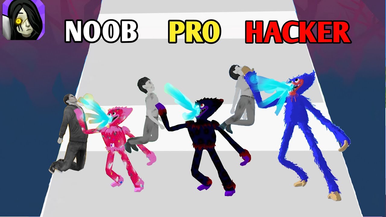 NOOB 🆚 PRO 🆚 HACKER Ghoul Run Gameplay 