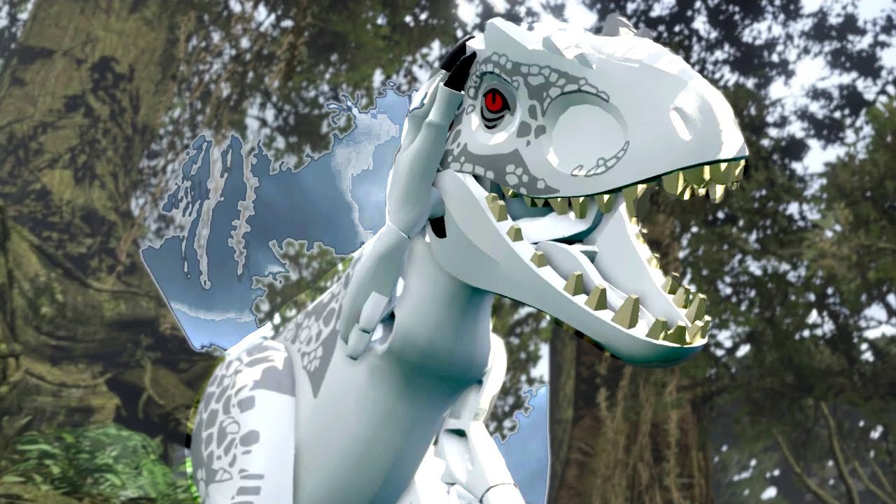 Ankylosaurus get away from Indominus Rex finally Jurassic World LEGO YouTube