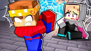 NAMORANDO a GAROTA ARANHA no Minecraft