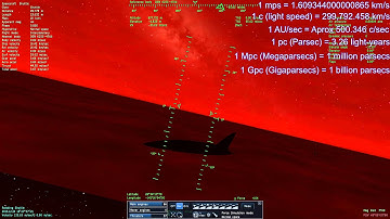 Space Engine | Brown dwarf star Gravity and scale demo