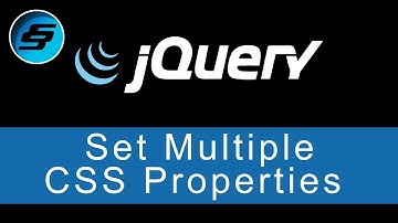 Set Multiple CSS Properties - jQuery Ultimate Programming Bible