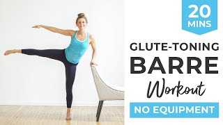 6 Glute-Toning Barre Moves + At Home Barre Workout