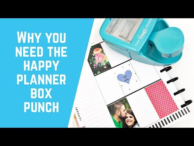 Why You Need a Happy Planner Box Punch 