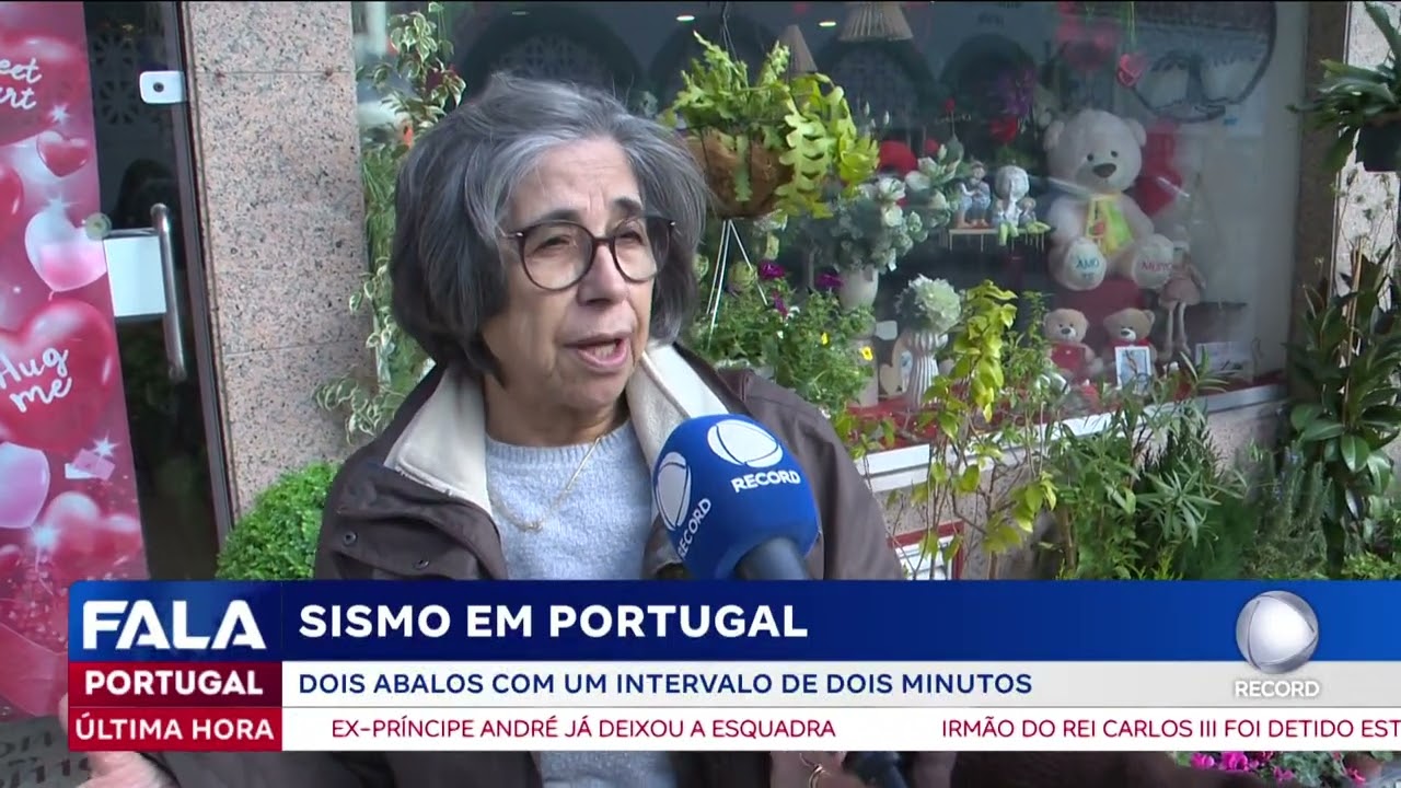 Sismo em Portugal