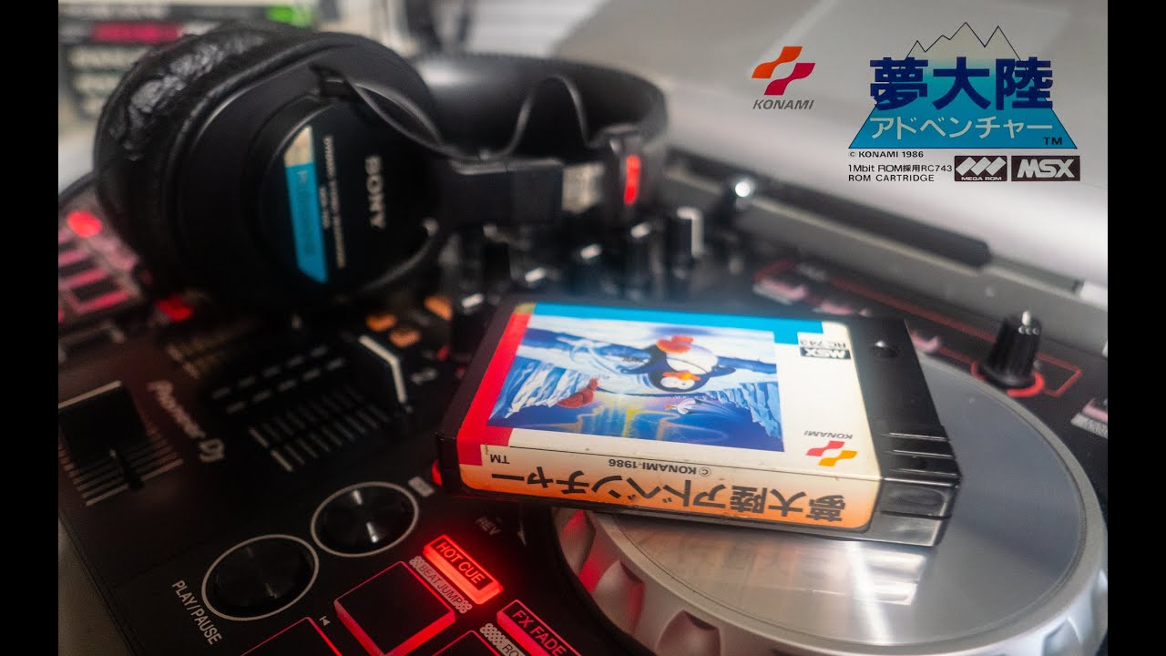 Penguin Adventure (夢大陸アドベンチャー) MSX PSG HIPHOP Club