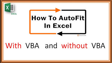 كيفية احتواء عرض العمود تلقائيًا في Excel باستخدام VBA وبدون VBA (اسهل الطرق واسرعها )
