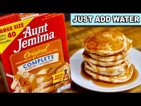 How To Make Aunt Jemima Pancakes Just