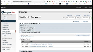 7 12 Report Card Progressbook Parent Info