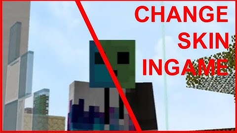 Change Skin INGAME in VANILLA MINECRAFT (without restarting the game, skin layering) | Tutorial #1