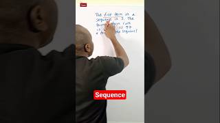 Solving Problem involving Sequence #sequence #gpadlearnmaths #stem #maths