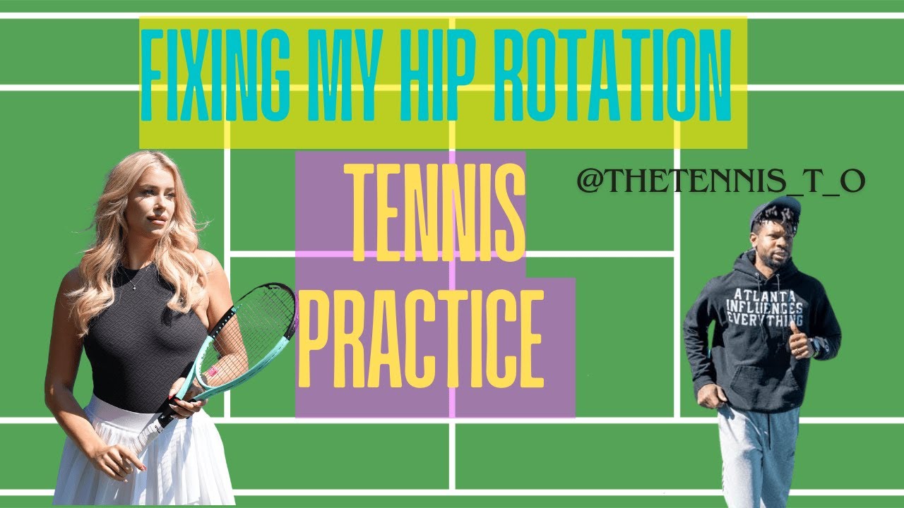 🎾 Fixing My Hip Rotation: Intense 30-Min Tennis Drill Session with Coach 🔥💪