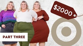 $2000 at Target ???? My Biggest Plus Size Try On Haul Ever!!!! PART THREE