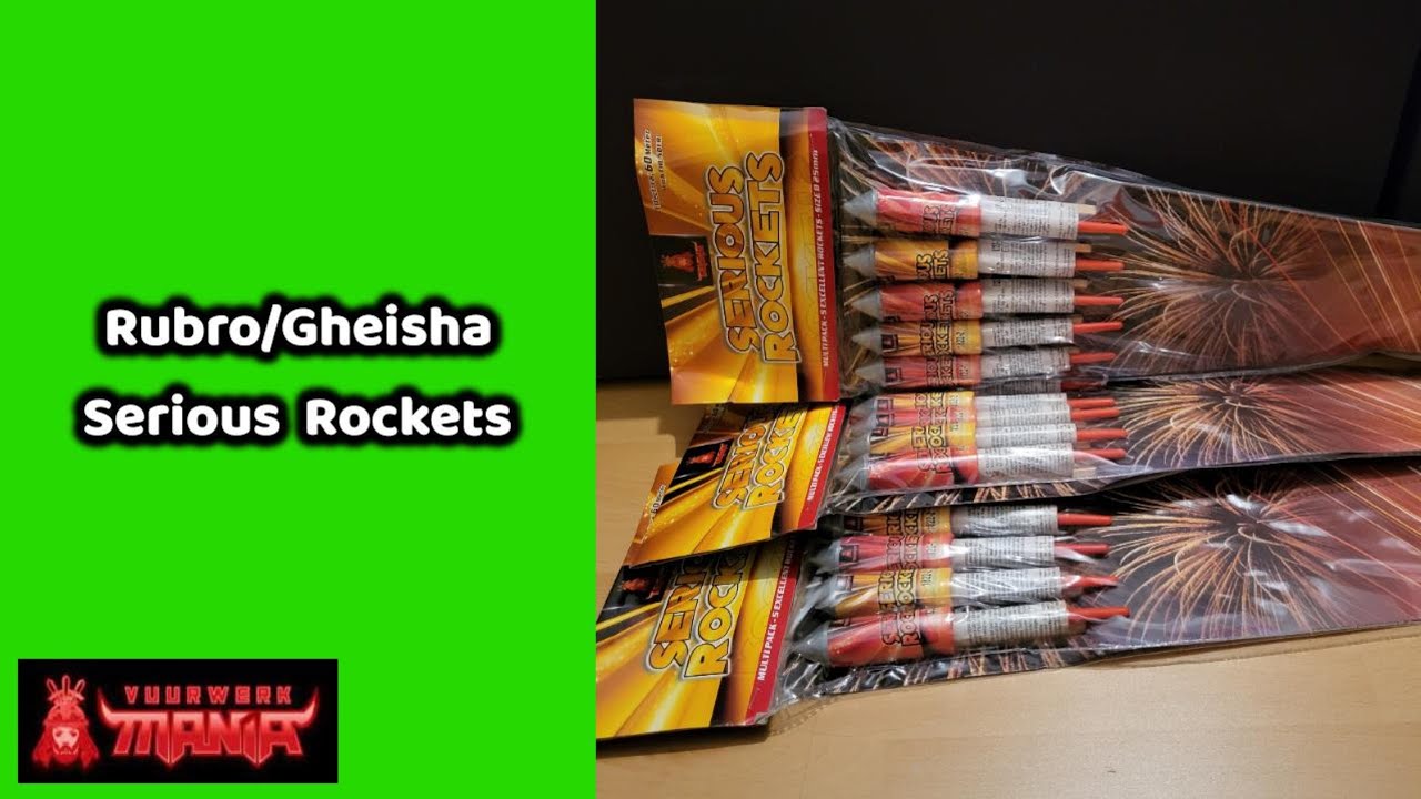 Gheisha Vuurwerk - Serious Rockets | Gute Raketen für kleines Geld ...