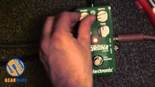 TC Electronic Corona Chorus Effect Pedal With Toneprint, In Stereo