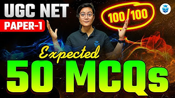 UGC NET Paper 1 Top 50 Expected MCQs | Paper 1 UGCNET Expected Questions | UGCNET 2024 | Aditi Mam