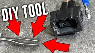 Making a Terminal Tool & How to Depin VW Connectors