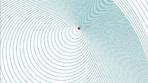 Doppler effect  made in Tkinter