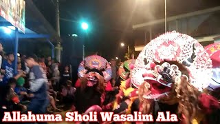 Sholawat Versi Jaranan (Allahuma Sholi Wasalim Ala) WONOKUSUMO live Mlirip Jetis Mojokerto