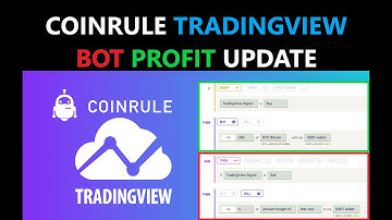 PROFIT UPDATE CoinRule Automated Crypto Trading Bot Tradingview Custom Indicator Profitable Strategy