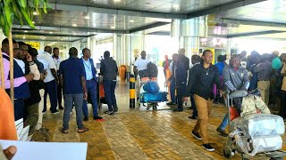 Happening now at Entebbe International Airport 🇺🇬