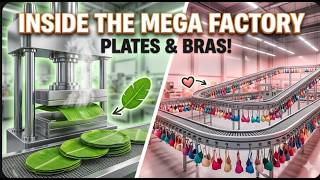 Inside the World's Most Unusual Mega Factory: Banana Leaves &amp; Bras!