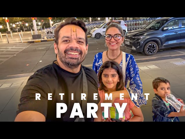 Ritu’s Retirement Party VLOG 