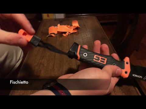 Video: Coltello per la sopravvivenza Gerber Bear Grylls Ultimate: descrizione, recensioni