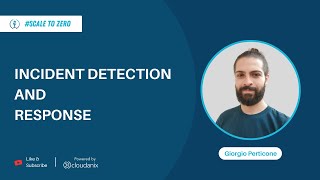 From Detection to Recovery | Incident Response Lifecycle | Ft. Giorgio Perticone | Ep.80 | Cloudanix