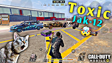 🤯Toxic Jak12 Shotgun😨Best Jak-12 Gunsmith codmobile br🔥Best Jak-12 Loadout Codm br🔥CODMobile TAMIL❣️