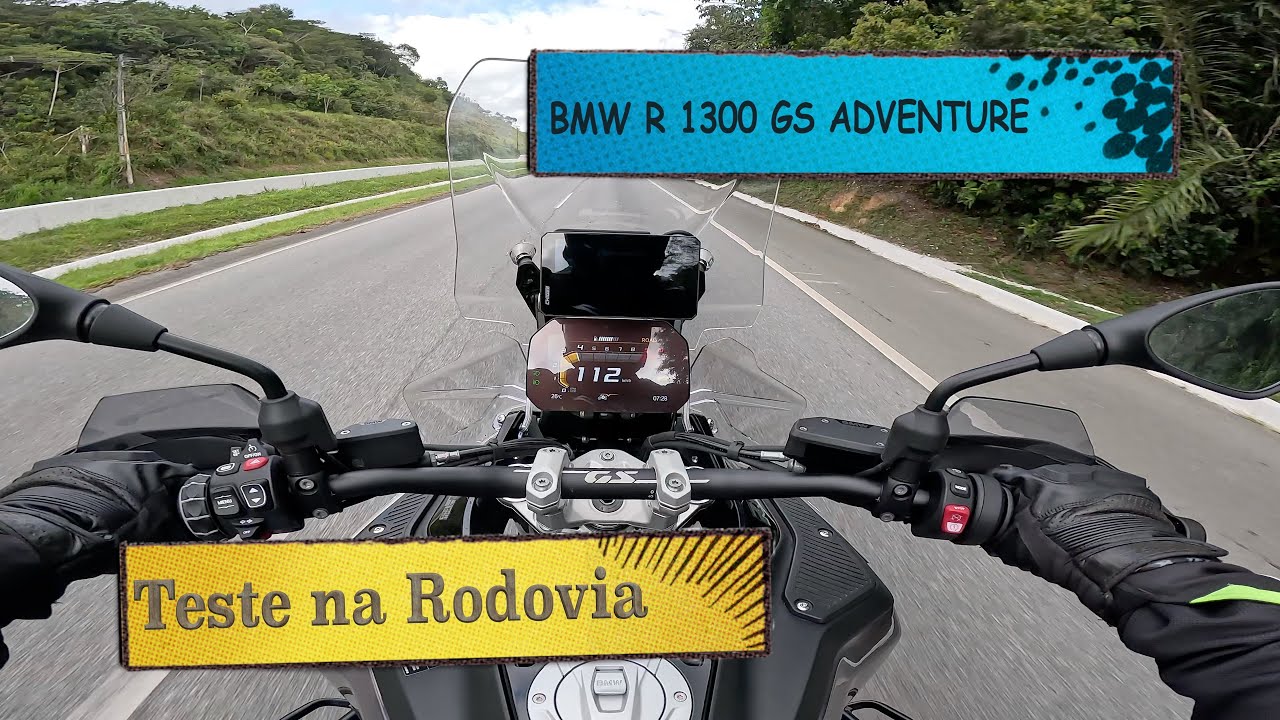 BMW R 1300 GS ADVENTURE NA RODOVIA