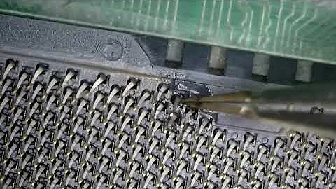 CPU SOCKET PIN soldering
