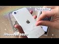 AESTHETIC UNBOXING IPHONE SE 2020 / ЭСТЕТИЧЕСКАЯ РАСПАКОВКА IPHONE SE 2020