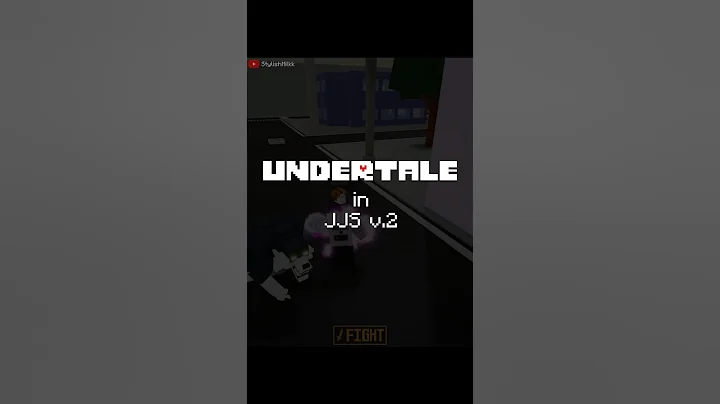 Undertale in Jujutsu Shenanigans 2 #roblox #jjk #jujutsukaisen #anime #shorts #memes