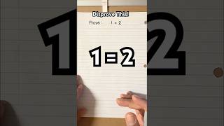 Famous Proof that 1 is equal to 2, or is it? #mathematics #math #mathtricks Net Worth