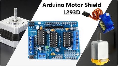 L293D Motor sürücü Shield Kullanımı ve Test