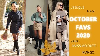 OCTOBER FAVS 2020 I ZARA, MANGO, UTERQÜE, т.д. I АКСЕССУАРЫ, ОДЕЖДА, ОБУВЬ I ОБУЧЕНИЕ-НУТРИЦИОЛОГИЯ