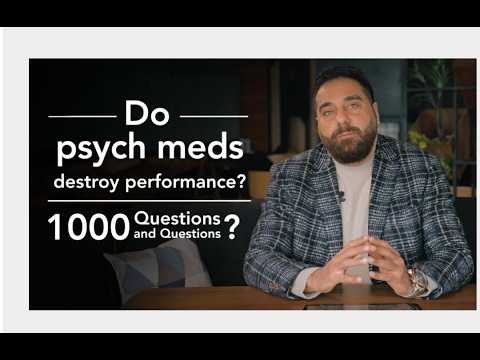 Do psychiatric medications really destroy your ability?