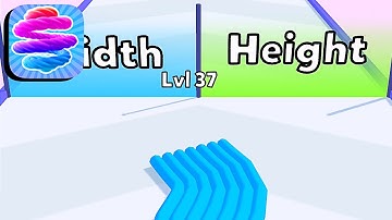 Rope Crowd Run ​- All Levels Gameplay Android,ios (Part 7)