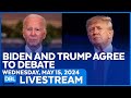 Biden and trump set to clash in 2 debates  let the showdown begin