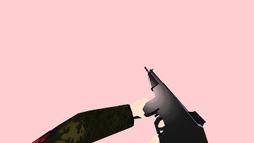 Yakuza reloading an untextured RK62-RK95 hybrid