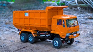 MOBIL TRUK HINO, TRUK TRONTON FUSO MUAT PASIR - RC CRAWLER CRANE BEKO KERUK