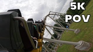 Famous Pantheon Back Row POV [5K] | Busch Gardens Williamsburg 2025 Net Worth