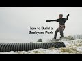 How to Build a Backyard Snowboard Park | Burton: Learn