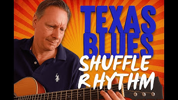 Texas style 12 bar blues shuffle | Rhythm guitar lesson